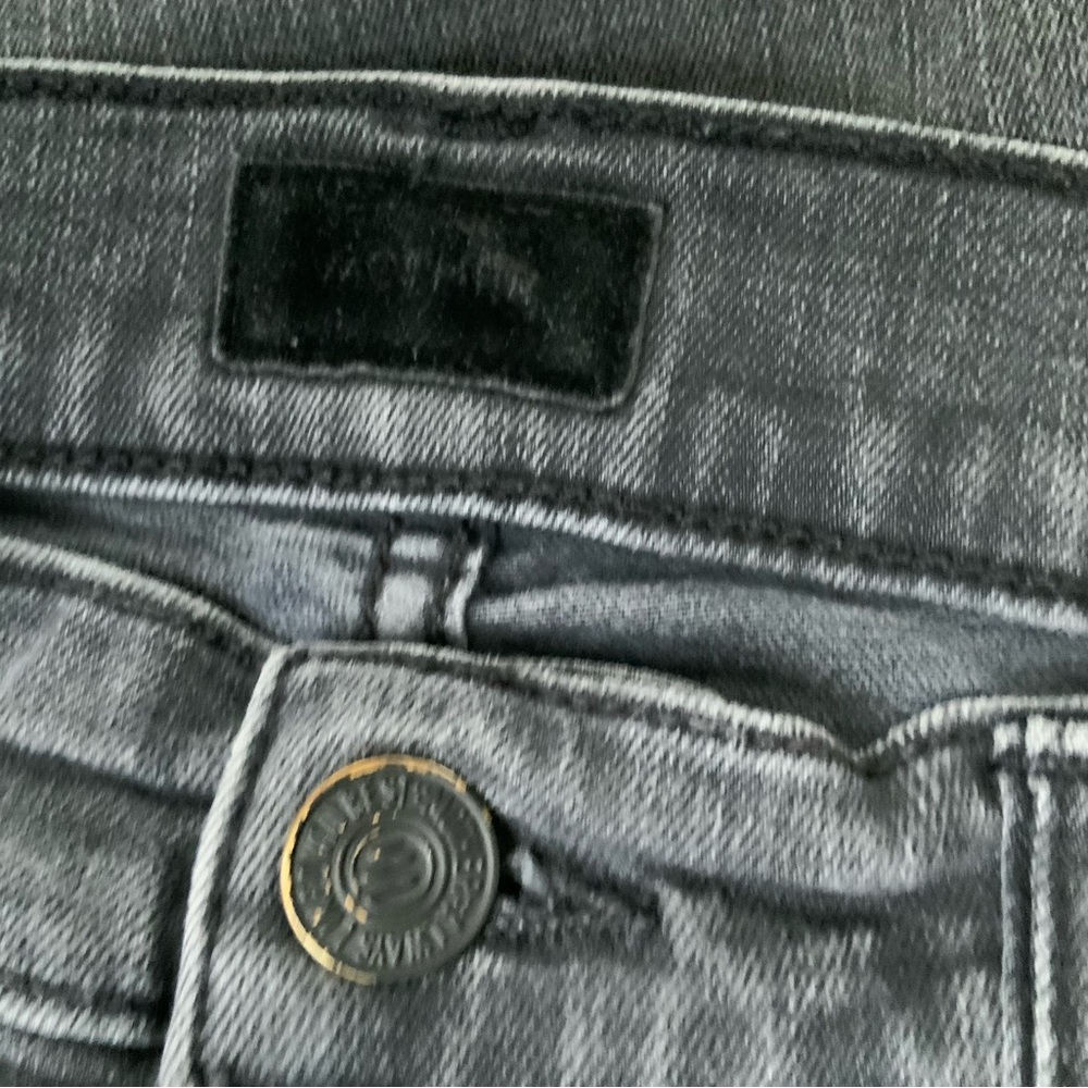 MOTHER Jeans Insider Crop Dancing in the Dark Gray Size 28 - Picture 8 of 13